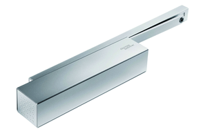 Dormakaba Türschliesser TS 93 B, EN 2-5 silberfarbig ohne Gleitschiene, Contur Design - Türöffner, Türschliesser, Türfeststeller