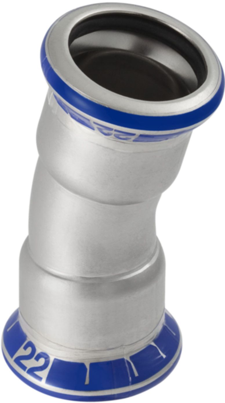 Bogen 15° 76.1mm 36108 - Mapress-Sanitär-Supersize-Formstücke