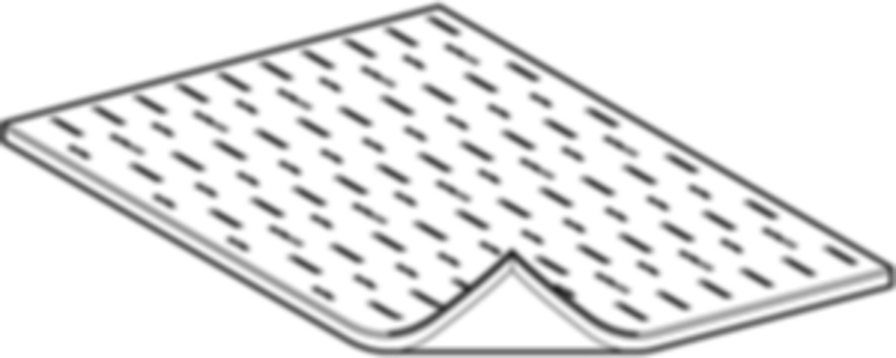 Schalldämmmatte Geberit Isol Flex 780x1180mm 356.015.00.1 - Geberit-Dämmung / Brandschutz