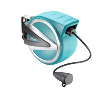 TECHNOCRAFT Kabelrolle m. auto. Rücklauf L= 10m, 230V, 3x1.5mm, 2300W - Stromverteilung