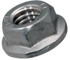 11207 Sechskantmuttern mit Flansch und Verzahnung