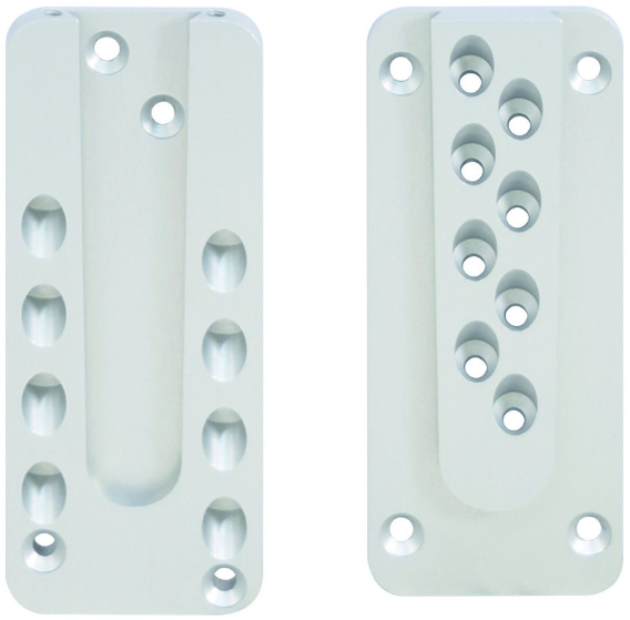 PITZL Holzverbinder HVP 60x140x12mm, Alu eloxiert - Holzverbinder