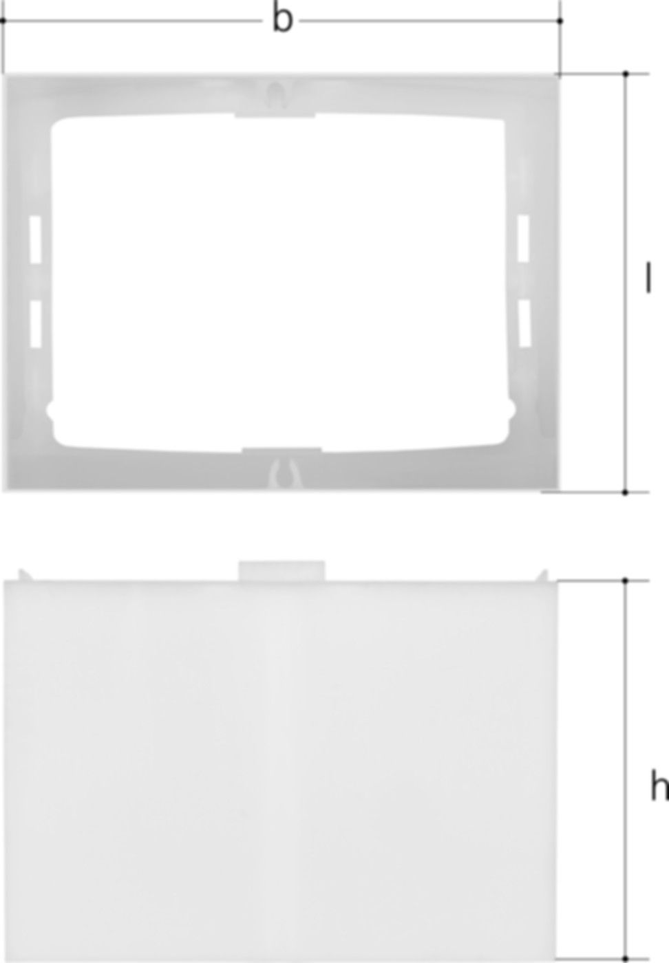 Kunststoffrahmen +GF+ JRG