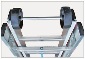 HB Wandlaufrollen komplett für Profil 70 + 85 + 100 - Diverses Befestigungsmaterial