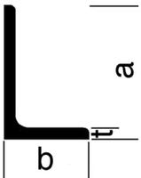 EN 10025 25/15/3.0 mm - Winkelstahl rundkantig S235JR+AR