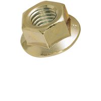 1973 Sechskantmuttern mit Flansch