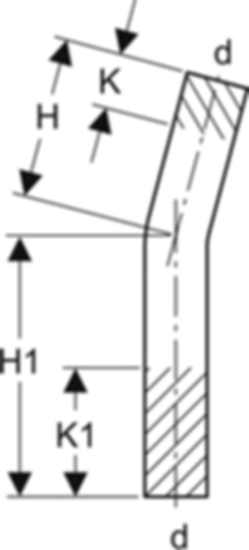 Rohrbogen 15° 15mm 30892 - Mapress-Sanitär-Presssystem-Formstücke