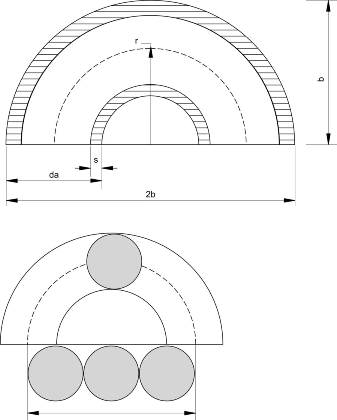 Siederohrbogen 3 D 180° 33.7 x 2.6 mm - Siederohrbogen