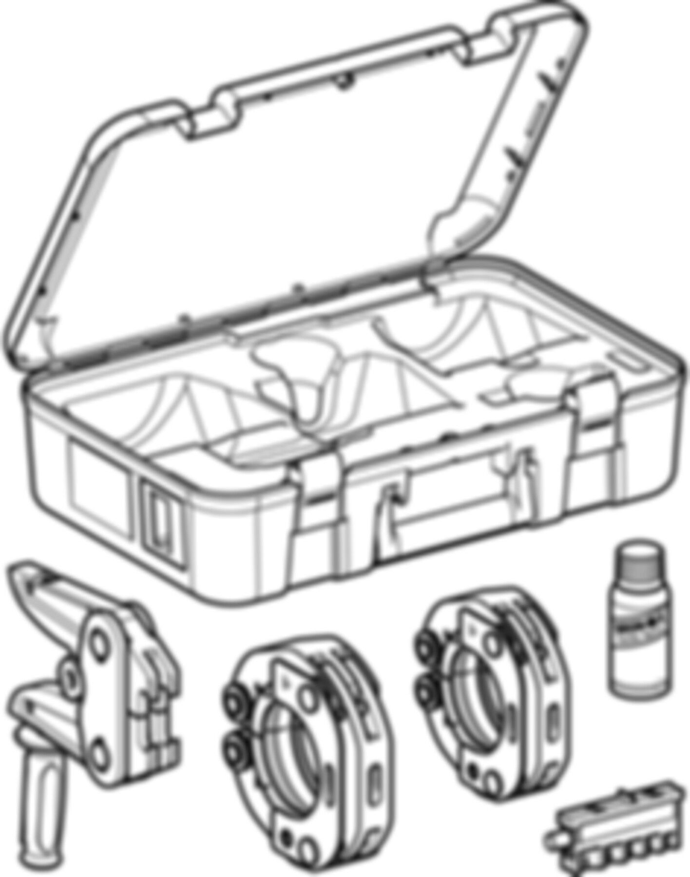 Mapress Pressschlingenset (2XL) 76.1/88.9mm im Koffer 691.188.00.1 - Mapress-Werkzeuge und Zubehör