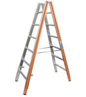 HB Konische Bockleiter Typ 100, 2x4 Sprossen, L=1.35m - Garten