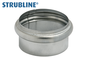 Einfachwulsten 75 mm 293 "Strubline" - Zink Spenglereihalbfabrikate