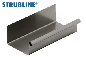 Dachrinnen 0.50 eckig a 6 M 250 mm 105 "Strubline" - Cr-Ni Spenglereihalbfabrikate