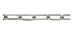 C-Glieder-Kette, INOX A4 Ø 3mm, Nutzlast ca. 85kg, offen - Ketten und Zubehör