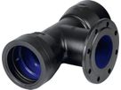 Steckmuffen-T mit Flanschabzweig MMA DN 125/80 PN 16 - WILD Steckmuffenformstücke