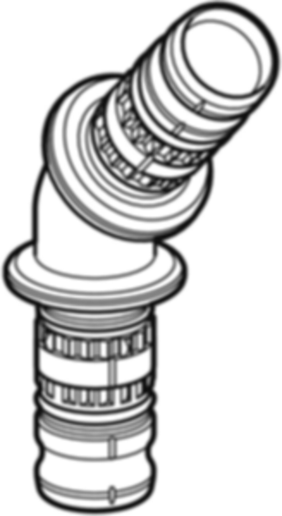 Winkel 45° 40mm 625.245.00.5 - Geberit-Mepla-Formstücke