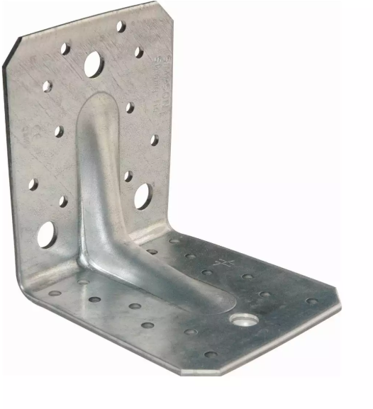 SIMPSON ABR90 Winkelverbinder mit Rippen 105x105x90x3mm, verzinkt - Holzverbinder