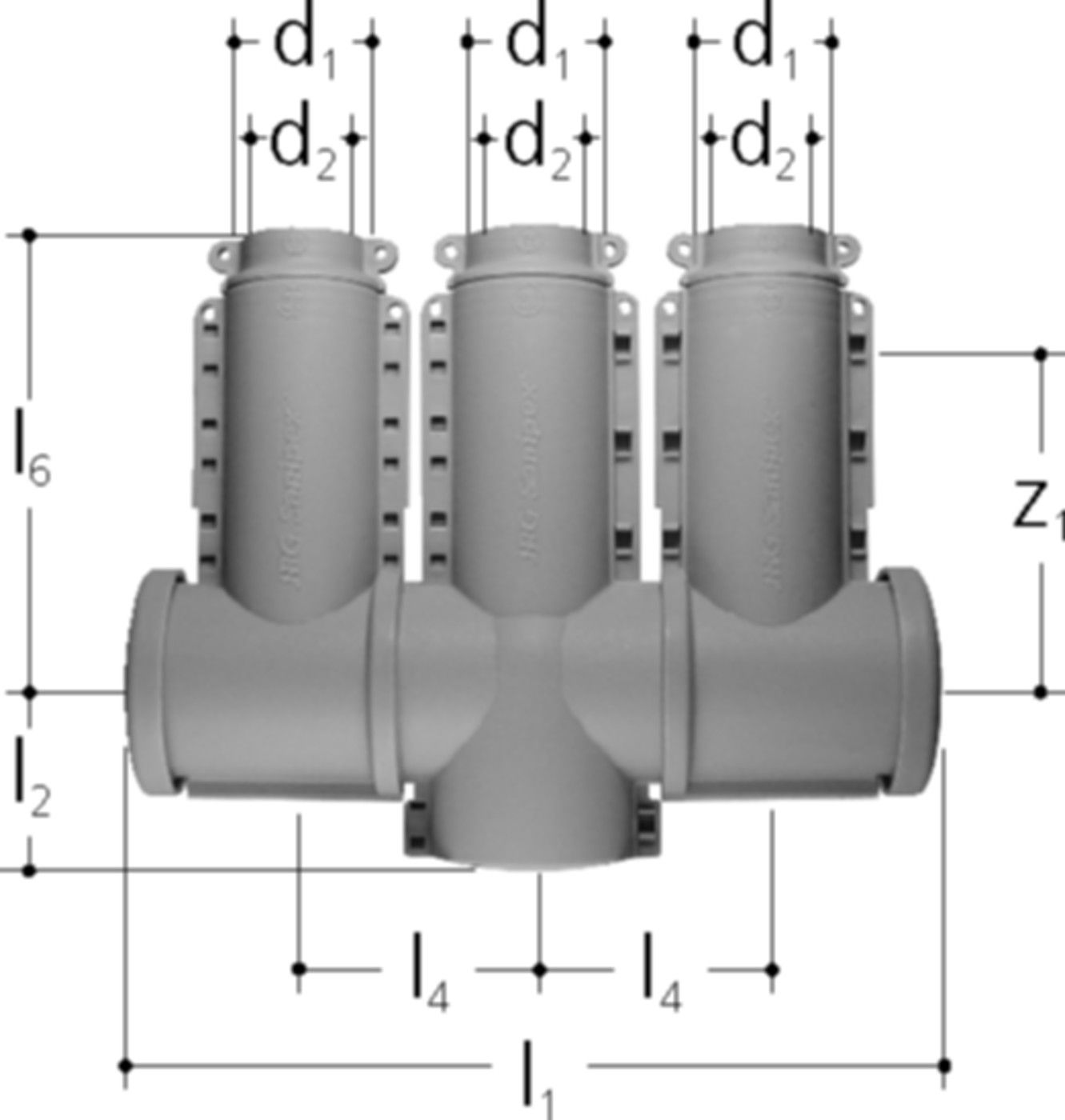 Schutzschalen +GF+ JRG Sanipex