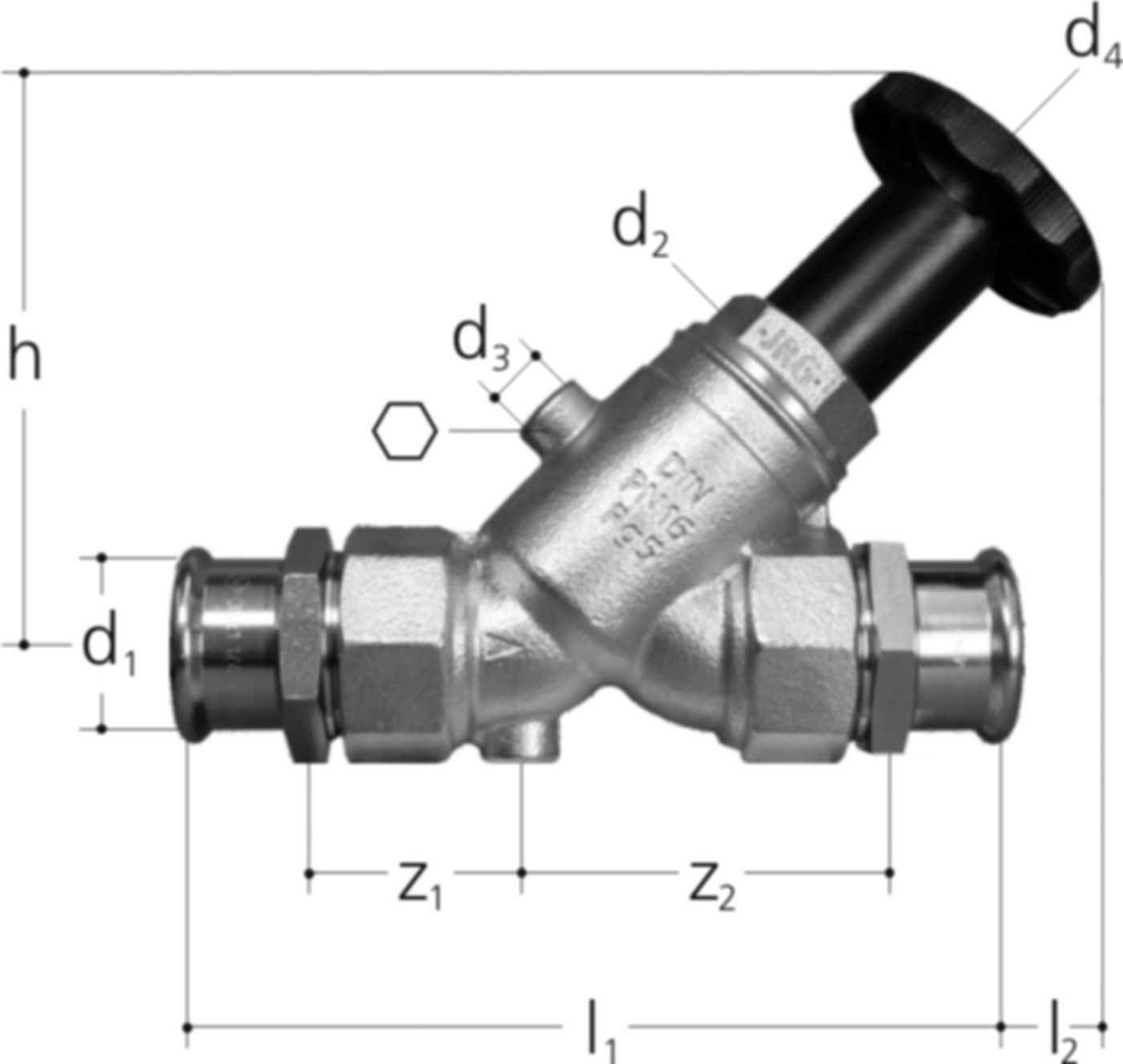 Schrägsitzventile +GF+ JRG LegioStop