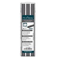 Pica Ersatzminen-Set BIG-Dry FOR ALL Graphit grau, 2x5x150mm, nicht wasserfest, Pack à 12 Stk - Auszeichnen