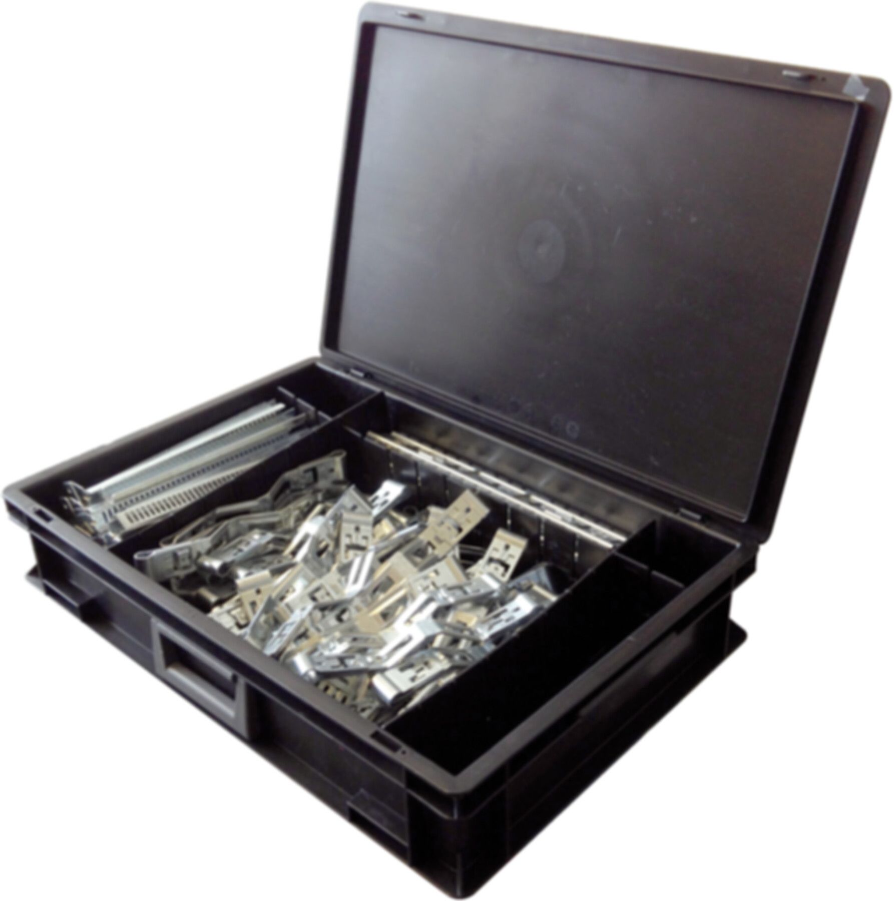 Starfix-Box (inkl. Trenneinlagen) 5184 600 x 400 x 133 mm - Schänis-Einlegerohrschellen Starfix