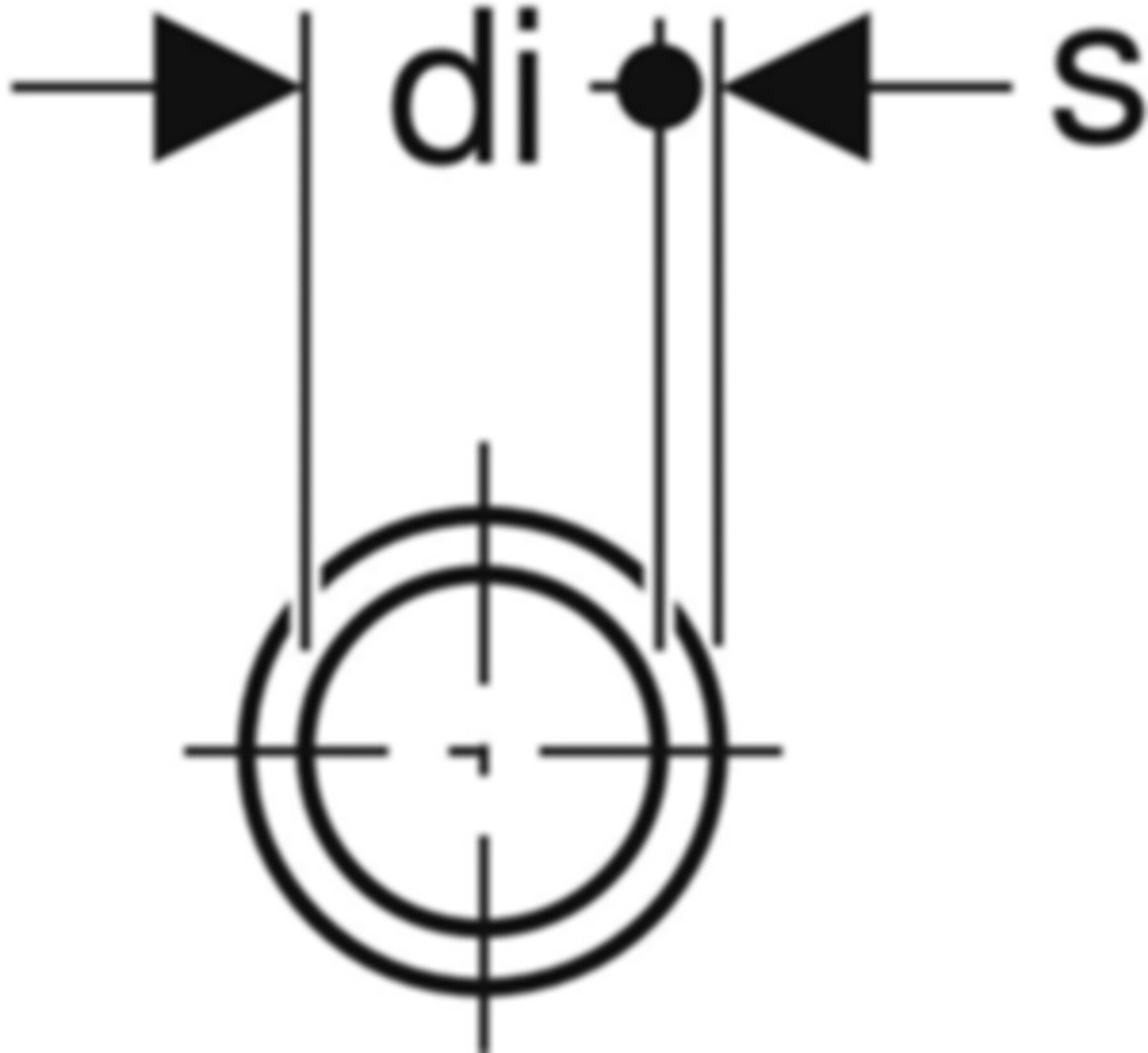 Rohrnippel Edelstahl 15 x 1.0mm 32050 - Mapress-Sanitär-Presssystem-Formstücke