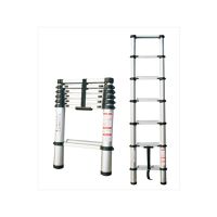 HB Teleskop-Anlegeleiter Typ 392, 8 Sprossen, L=0.82/2.60m - Garten