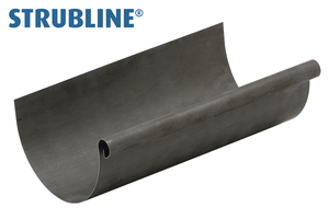 Dachrinnen 0.70 a 6 M 250 mm 100 "Strubline" - Zink vorbew. Spenglereihalbfabrikate