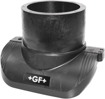 Anschlussfittings PE 100 S-5 SDR 11 PN 16 +GF+ ELGEF Plus Topload Abgang 160-225mm