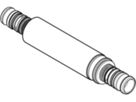 Langkupplung 20mm 602.575.00.5 - Geberit-Mepla-Formstücke