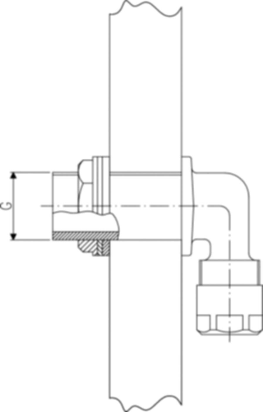 Befestigungs-Satz 3/4" zu 3066 3067 760 854 699 - GF Instaflex-Klemmprogramm