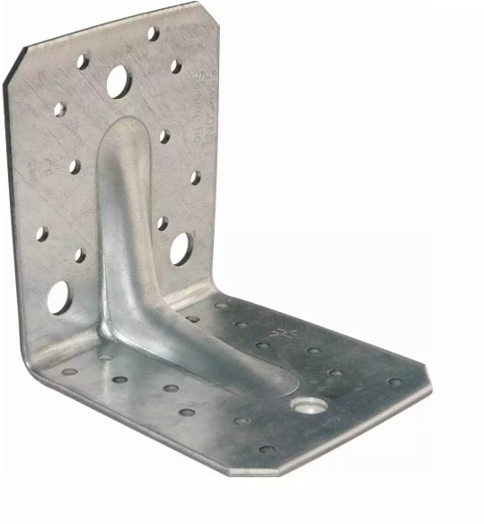 SIMPSON ABR90 Winkelverbinder mit Rippen 90x90x65x2.5mm, verzinkt - Holzverbinder