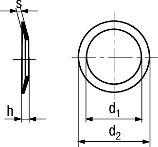 Spannscheiben SN 212748 Fst mvzb BN1225 M3/3,2/5,7/0,3 - Bossard Schrauben