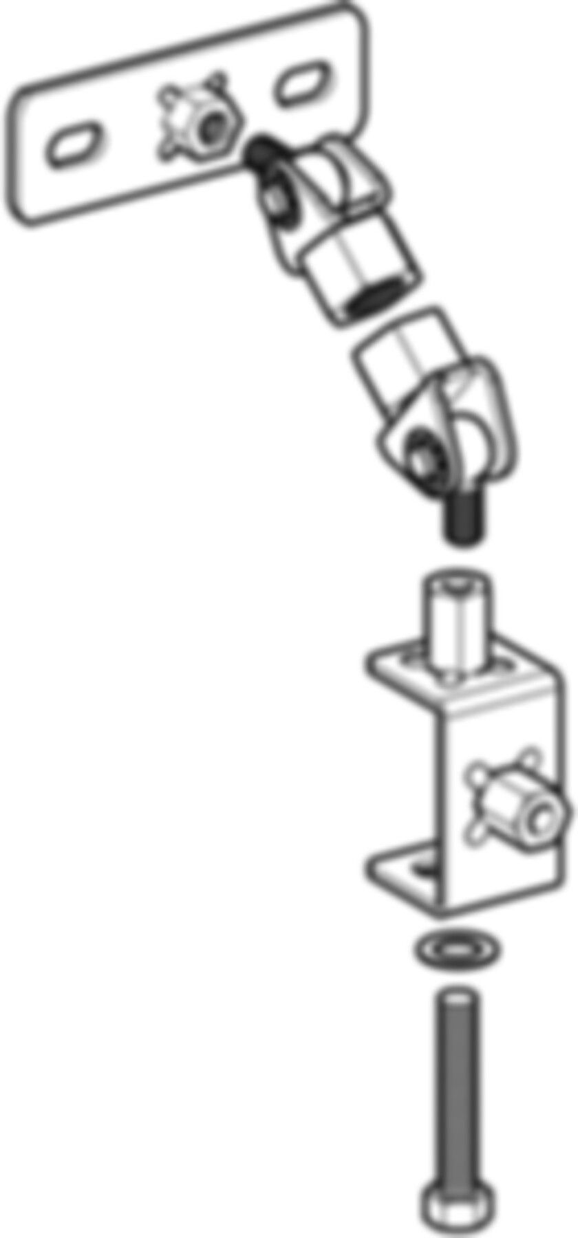 Pluvia Abstützungsset 250-315mm 358.062.00.1 - Geberit-Dachentwässerung