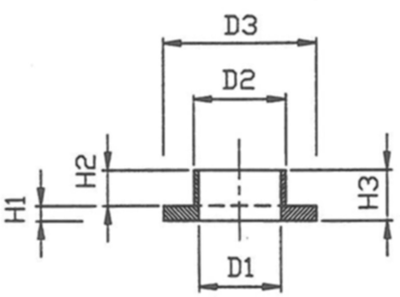 Kragenhülsen aus Glasfaserverstärktem Kunststoff, Grösse M20 - Diverses Befestigungsmaterial