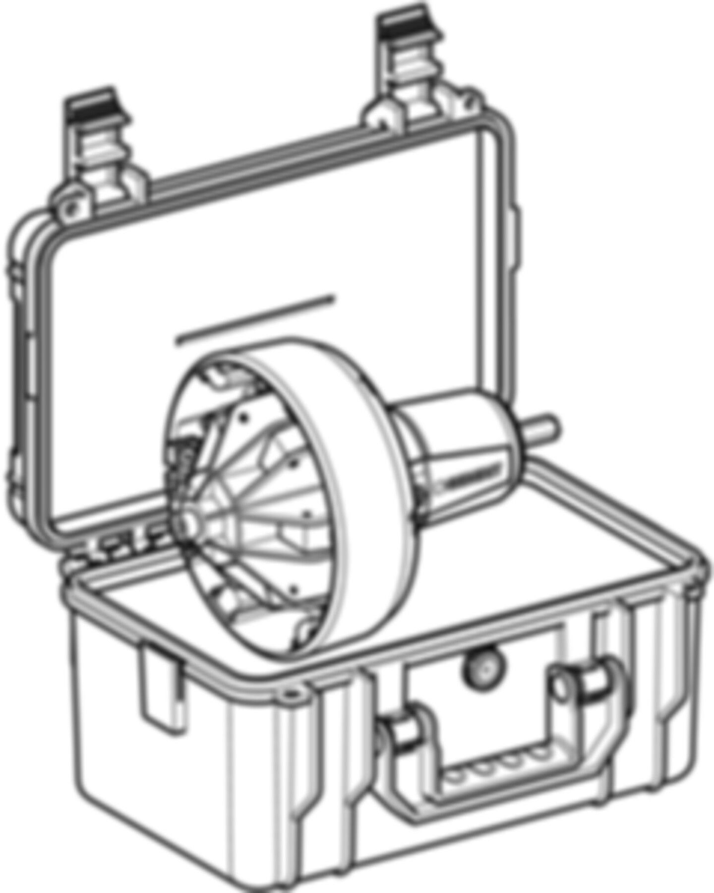 Rohrschaber in Koffer 110mm 359.915.00.1 für PE und Silent - Geberit Werkzeuge und Zubehör