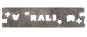 RALI Messer, doppelseitig geschliffen 48x12mm, zu Modell 220+105L, Pkt à 2Stk. - Holzbearbeitung