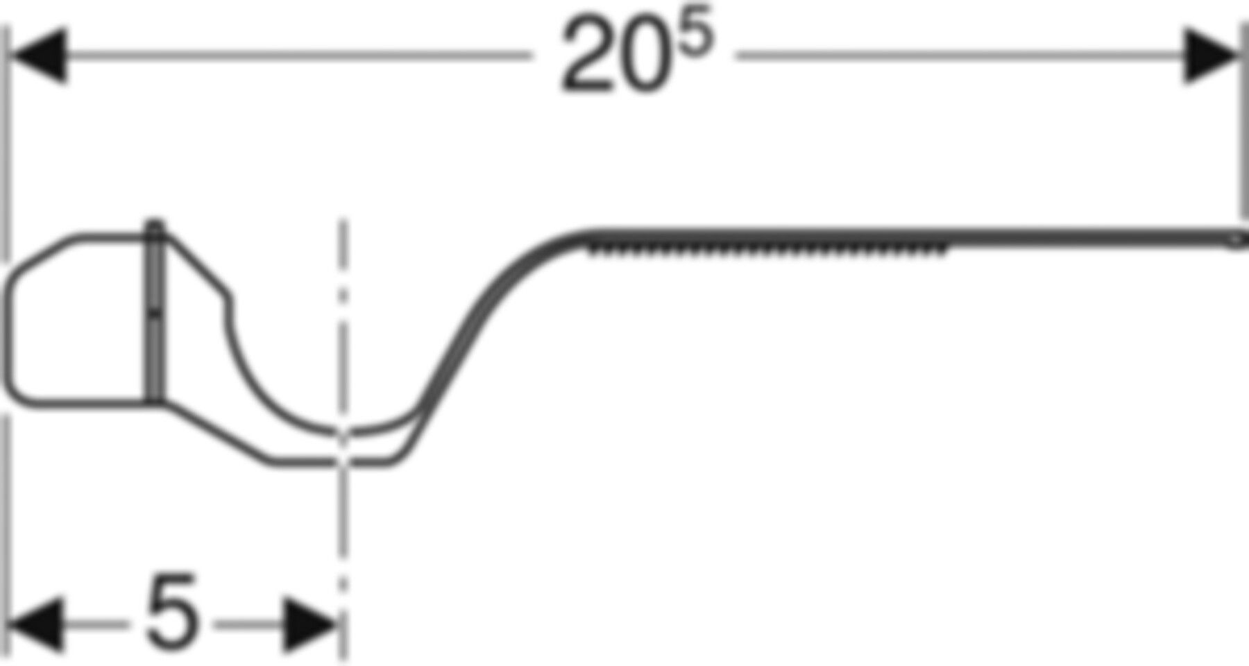 Rohrclip d 16-40mm 461.070.00.1 - Geberit-GIS