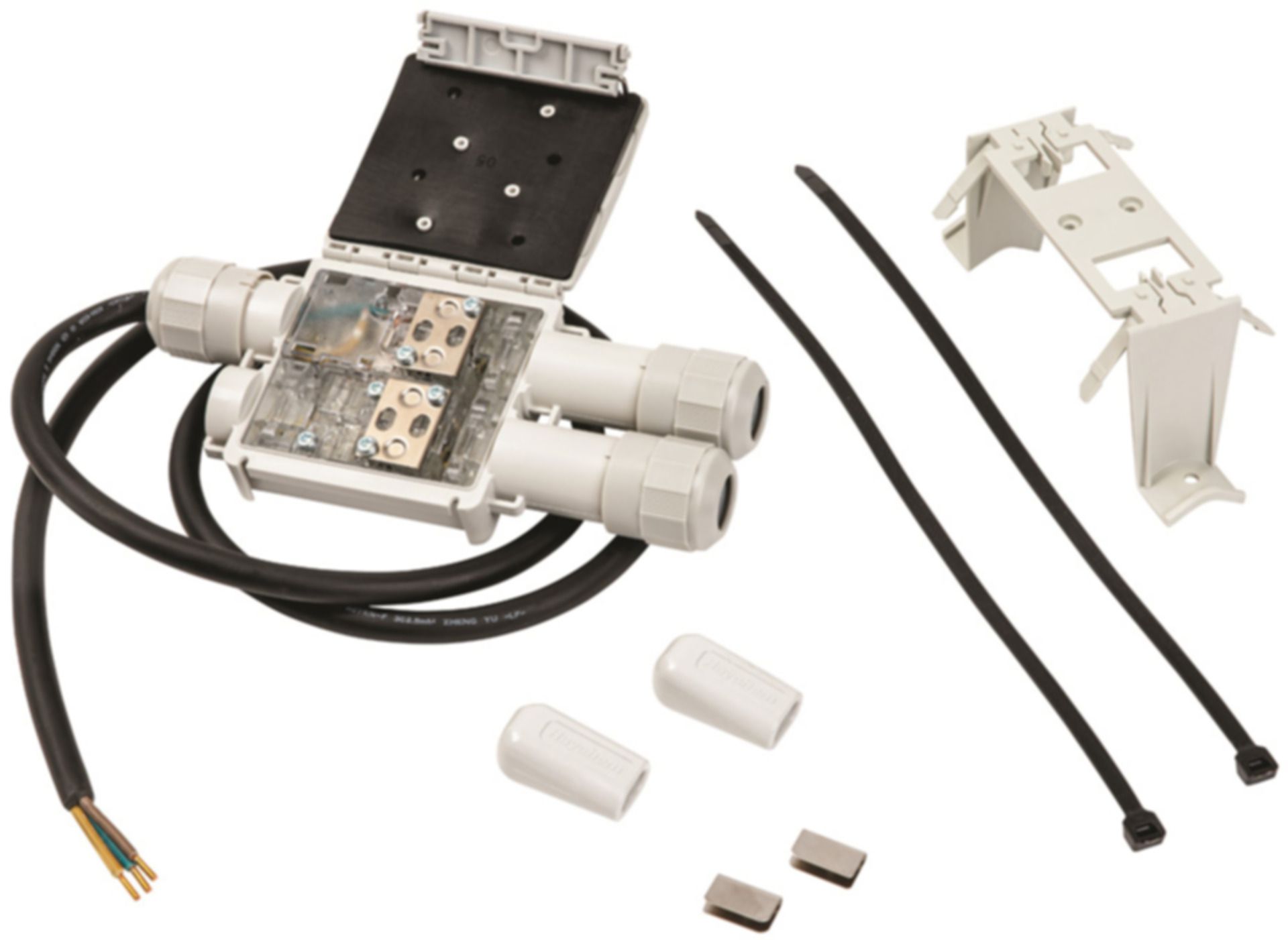 Verbindung m/Stromanschl. RayClic-PS-02 1.5 m Anschlussl.+ Endabschlüsse 285.426 - Raychem Komponenten und Zubehör