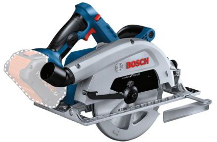 Akku-Handkreissäge GKS 18V-68 GC inkl. Kreissägeblatt, Parallelanschlag, L-BOXX - Bosch Elektrowerkzeuge