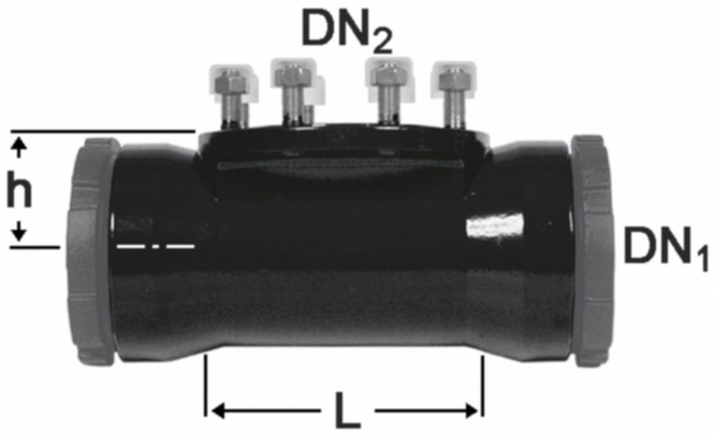 T-Stücke vonRoll hydro Fig. 2354 (UA)