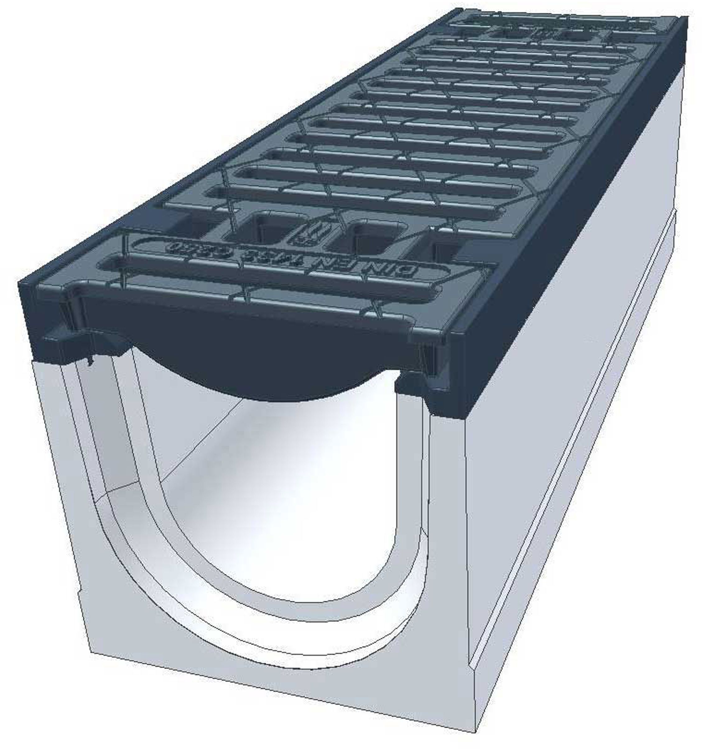 mit Guss-Stegrost A15-C250 Element 50cm