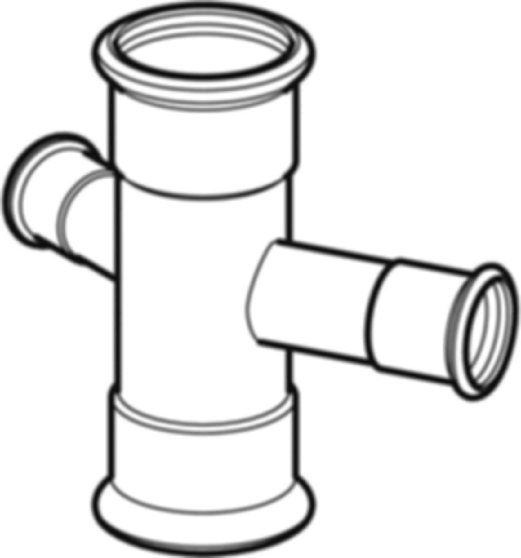 Kreuzstück 30° 18-15mm 21404 - Mapress-Heizungs-Formstücke