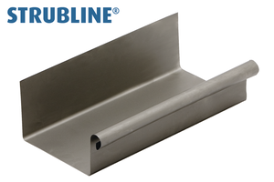Dachrinnen 0.50 eckig a 6 M 250 mm 105 "Strubline" - MattpluS Spenglereihalbfabrikate