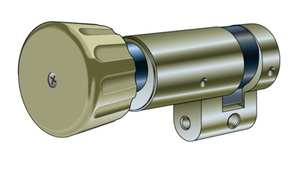 KABA Drehknopf-Halbzylinder Typ M1514D 32.5743.5mm, ohne Schlüssel - Kaba 8, Lagerprodukt