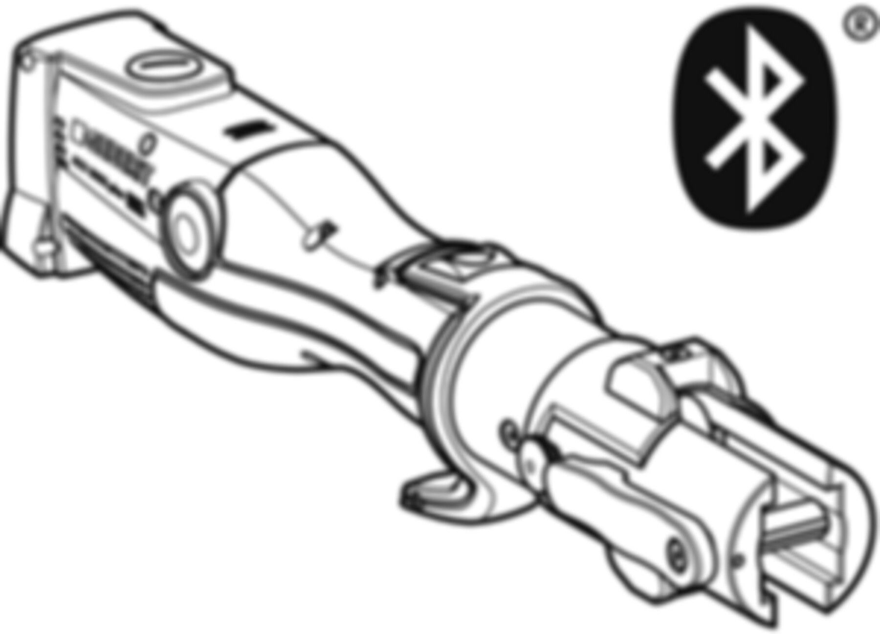 Presswerkzeug ACO 203XLplus (2)/(2XL) mit Bluetooth-Schnittstelle 690.514.00.2 - Mapress-Werkzeuge und Zubehör