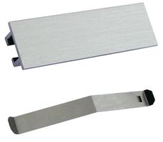 HUBER Namenschild alu SB ALU-Profil inkl Befestigungsfeder - Briefkasten Huber