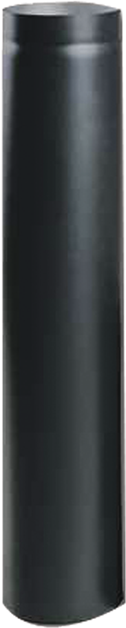Rohre schwarz 105/ 650mm 815 - Ofenrohre und Zubehör