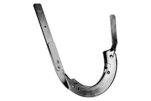 Rinnenhaken m/Einlage 27/5 250 mm 113 hochkant abgedreht - Verzinkte Spenglereihalbfabrikate