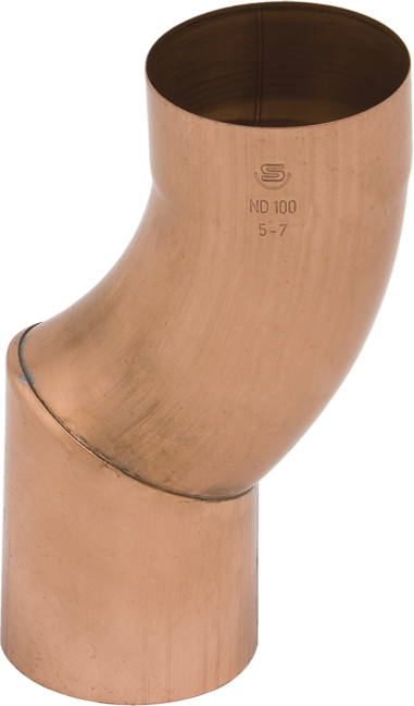 Sockelwinkel 5- 7cm 100 mm 227 - Kupfer Spenglereihalbfabrikate