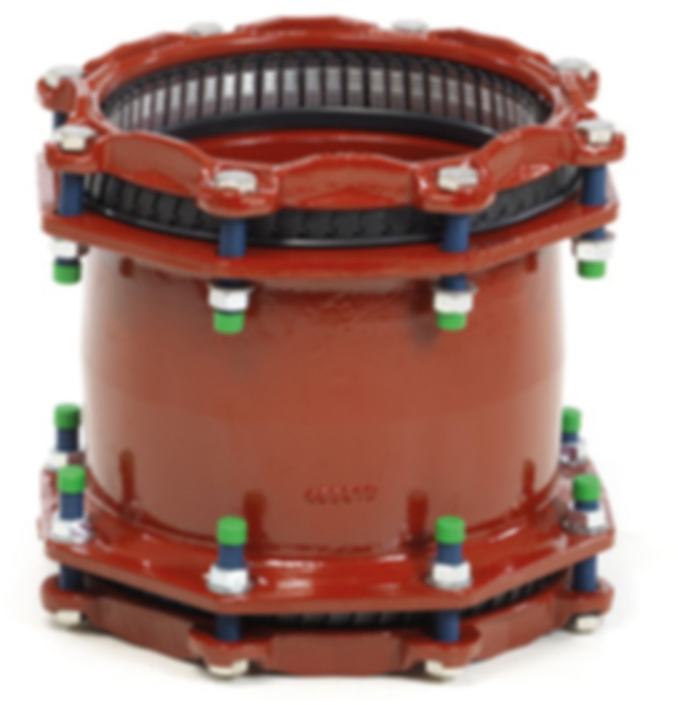 Kupplung lang, zugfest Typ 3007 DN 50 Spannbereich 46- 71mm 709 305 210 - GF Waga-Multi/Joint